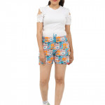 Women Cotton Shorts With Packet Regular Fit