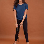 All Day Essential Cotton Modal Tee in Relaxed Fit