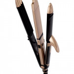 VHSCC-01 3-in-1 Hair Styler - Black & Gold-Toned